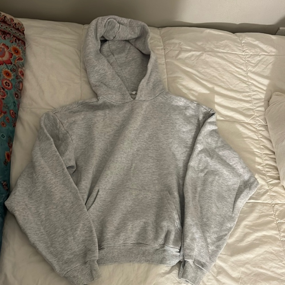 Skims light grey hoodie